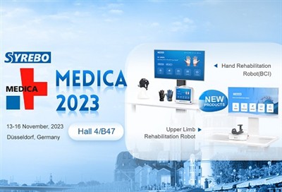 Robot Rehabilitasi Baru Syrebo Akan Debut di MEDICA 2023